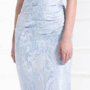 Satin Bodycon Sheath w/ 3/4 Sleeves bolero jacket